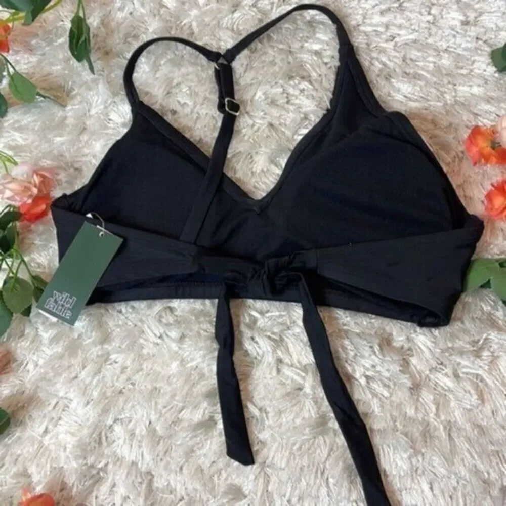 Wild‎ Fable Swimsuit Set Cut Out One Shoulder Bikini top and Cheeky Bottoms